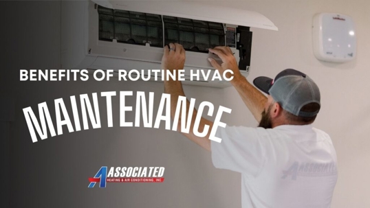 tech working on a ductless mini-split unit