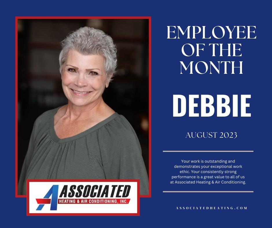Celebrating excellence with our Employee of the Month Award at Associated Heating & Air Conditioning